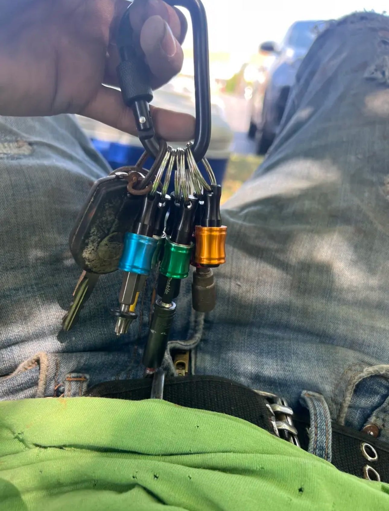 Skorter | 1/4" Hexagonal screwdriver head bracket hiking buckle