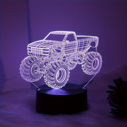 Skorter | TruckLight - Modern 3D Monster Truck LED Night Light