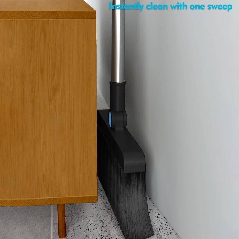 Skørter | Steel broom and broom set with 56.9" long handle
