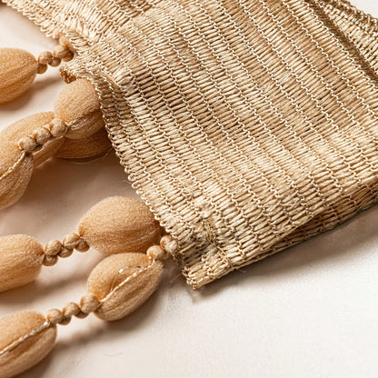 Skorter | BohoDream Bed Canopy with Beads for Bedroom or Play Corner