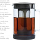 Skørter | Cold Brew Iced Coffee Maker with durable glass carafe and airtight lid, dishwasher safe, perfect 6 cup size, 1.6 qt