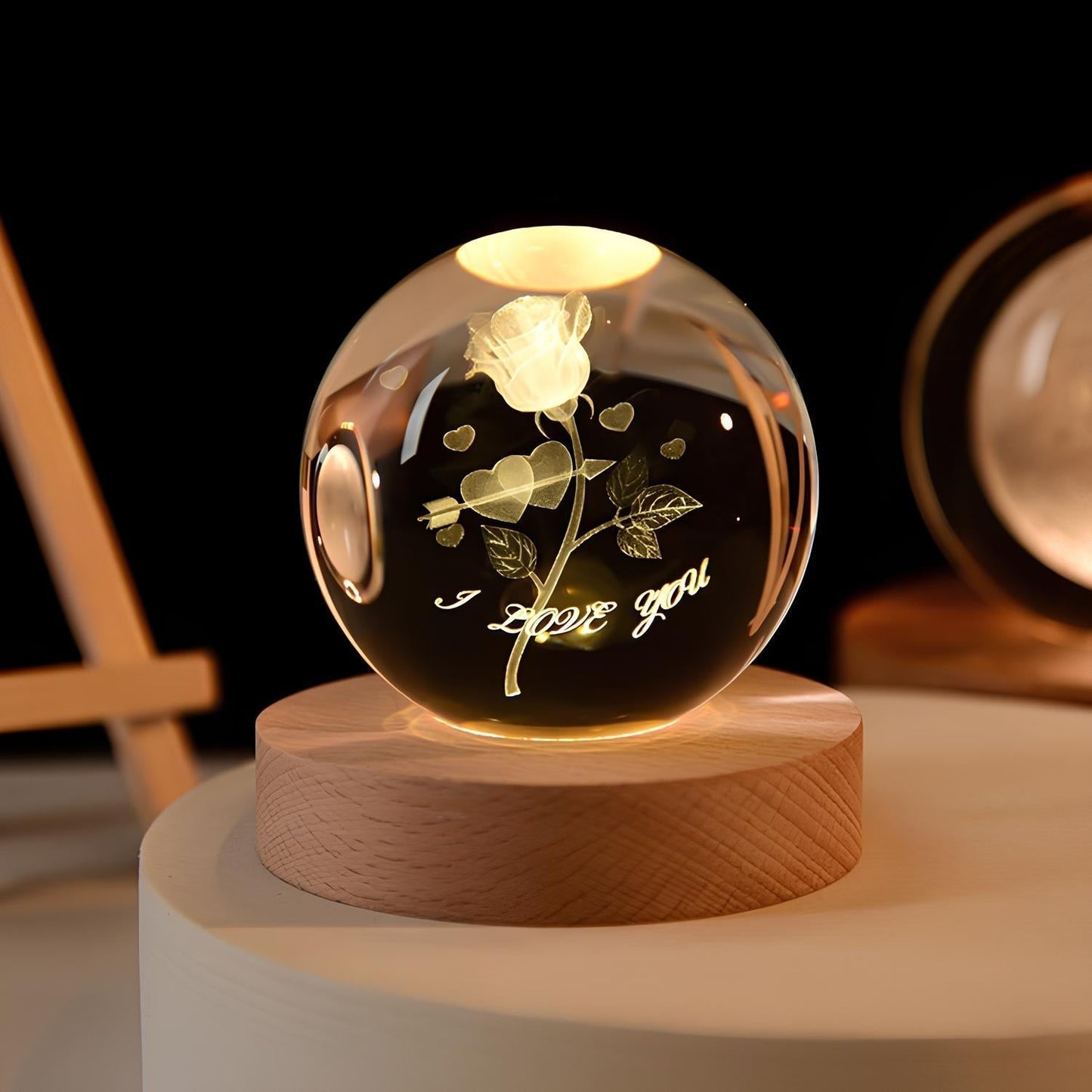 Skorter | SolarSphere – Crystal Solar System with LED Lighting | Educational & Decorative Gift