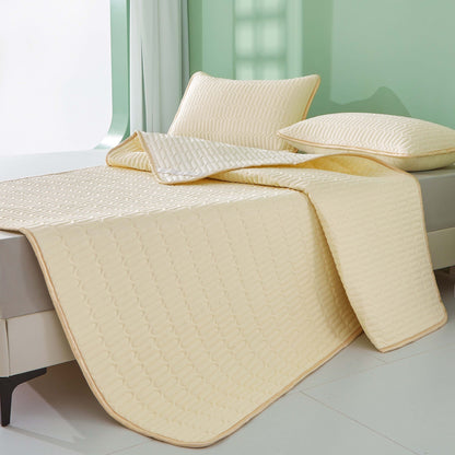 Skorter | Cool Latex Mat - 2/3 pieces summer cool latex mat set for bedroom or dorm room, Breathable and Foldable