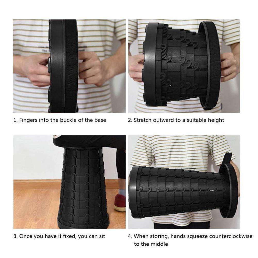 skorter | Elevated Extendable Folding Stool