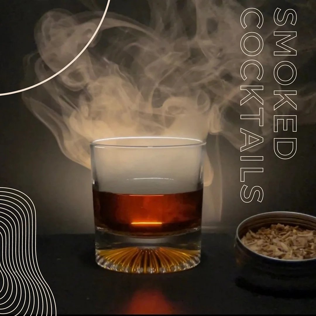 Skorter | Cocktail Smoker with 8 flavors -Bourbon Whiskey Gifts for Men