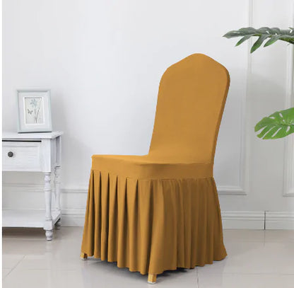 Skorter | Chair cover with pleated skirt