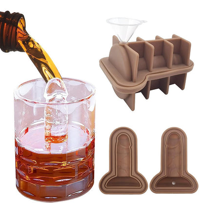 skorter | Adult Joke Ice Cube Mold Novelty Funny Silicone Ice Cube Tray
