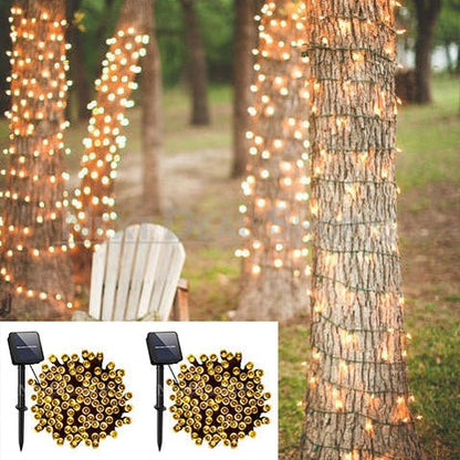 Skorter | 2 Pack - Solar Powered LED Fairy Lights