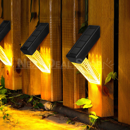 Skorter | 2 Pack - Solar-Powered Outdoor Deck Lights