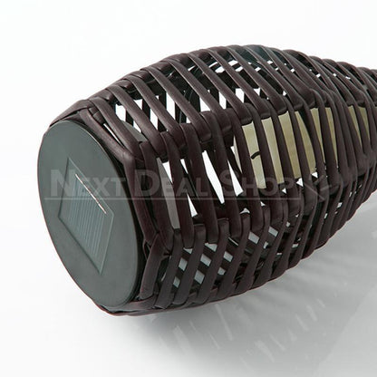 Skorter | 2 Packs Giant 31" Solar-Powered Resort Style Torch Lamp
