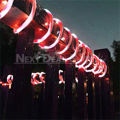 Skorter | 2 Pcs - 5m Festive Caramel Stick Rope Light Chain