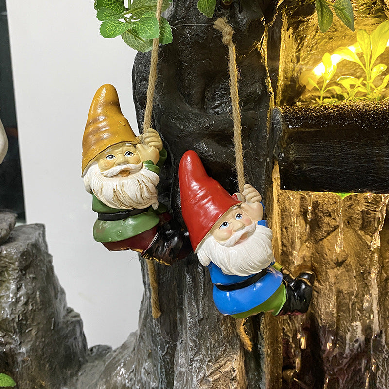 Skorter | 2 pcs - Hanging Gnome Garden Statue