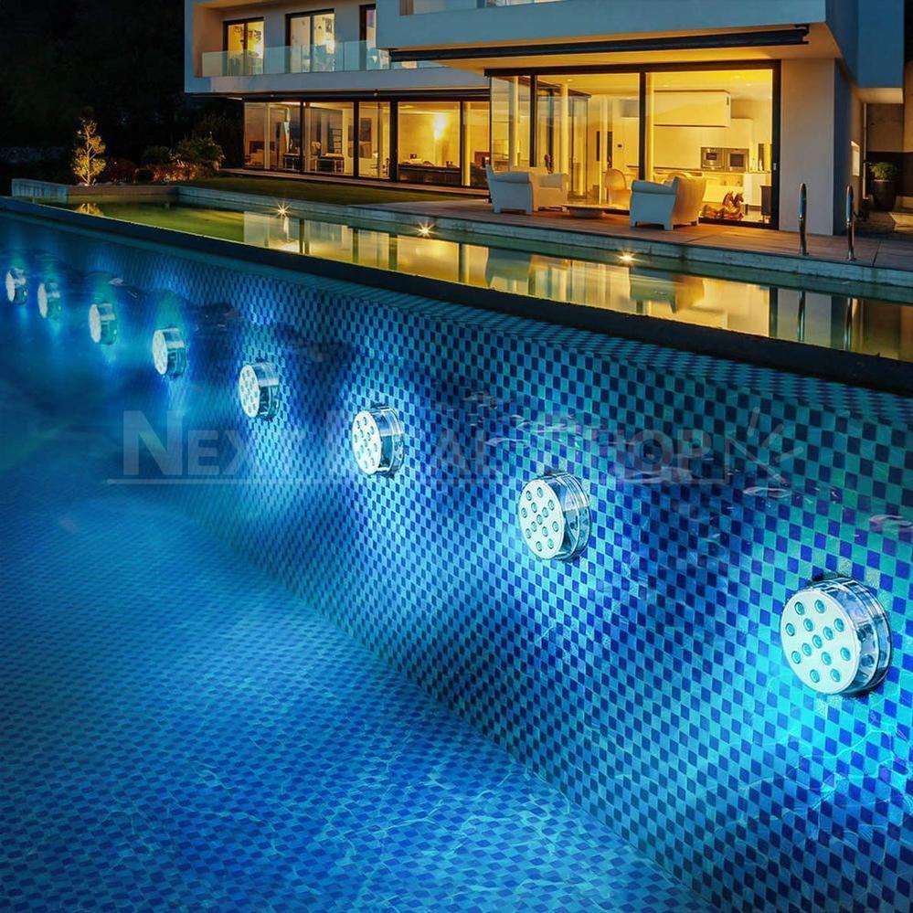 Skorter | 2 pcs magnetic underwater LED lamps with suction