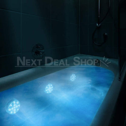 Skorter | 2 pcs magnetic underwater LED lamps with suction