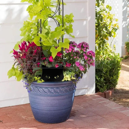 Skorter | 2 Pcs - Metal Cat Silhouette Garden Decor