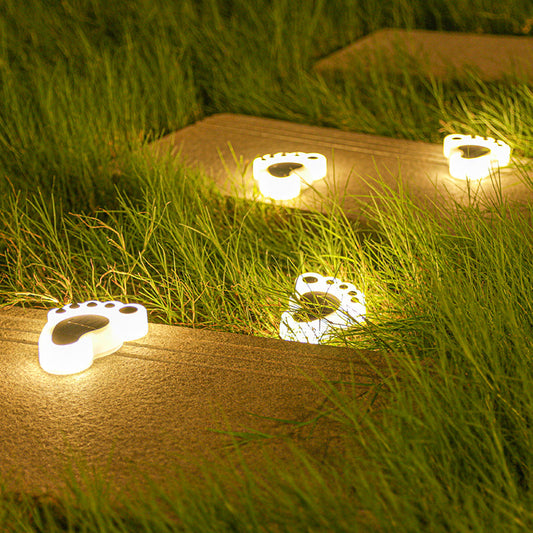 Skorter | 2 pcs - Solar-powered footprint lighting point