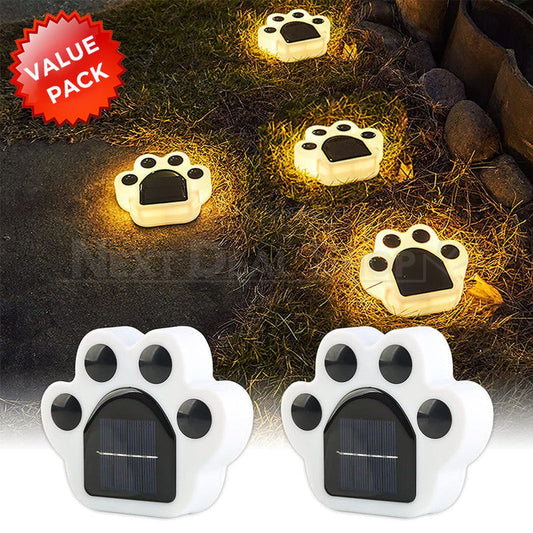 Skorter | 2 pcs - Solar powered pot print ground net light