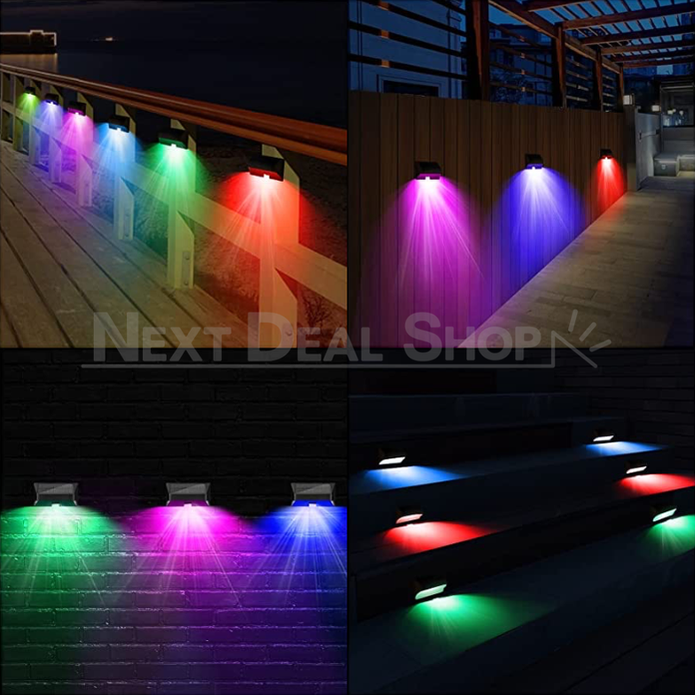 Skorter | 2 Pcs - Solar Powered Scalloped LED Hedge Lights