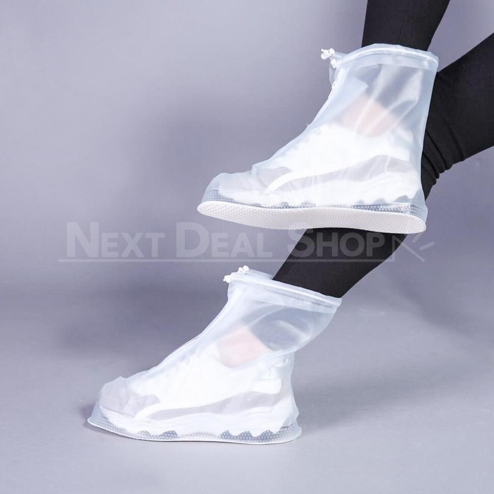 Skorter | 2 Pcs Waterproof Reusable Shoe Covers - Keep Your Shoes Dry and Clean!