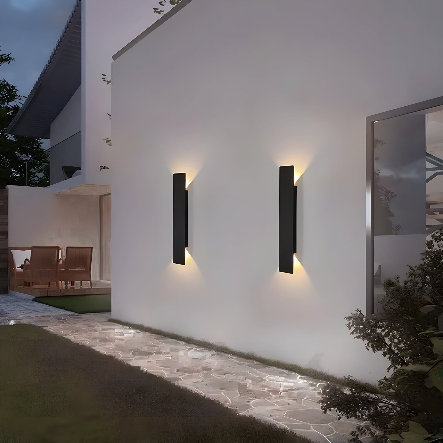 Skorter | Light - Modern weatherproof LED wall lamp made of aluminum for outdoor use