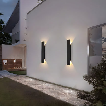 Skorter | Light - Modern weatherproof LED wall lamp made of aluminum for outdoor use