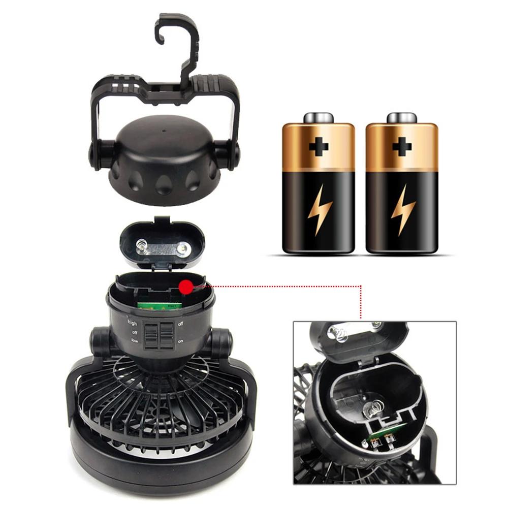 Skorter | 2-in-1 18 LED Camping Light and Ceiling Fan