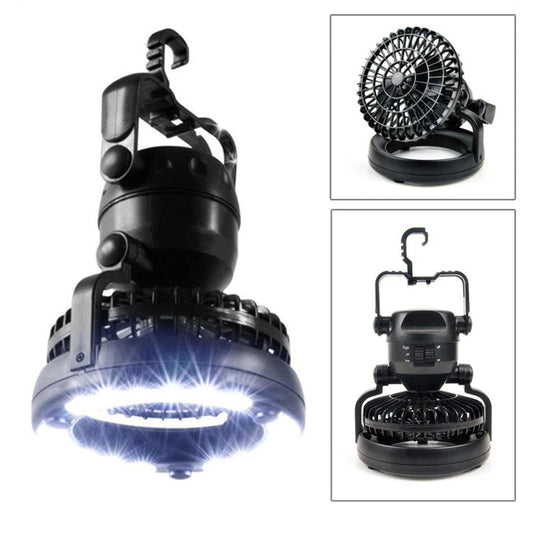 Skorter | 2-in-1 18 LED Camping Light and Ceiling Fan