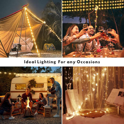 Skorter | 2-in-1 Rechargeable Camping Light String & Lantern