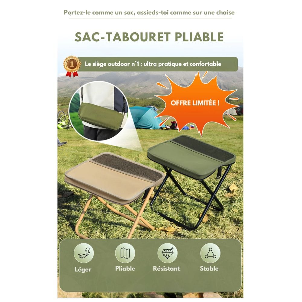 Skorter | 2-in-1 Chair Bag – Ultralight Foldable Backpack with Built-In Seat