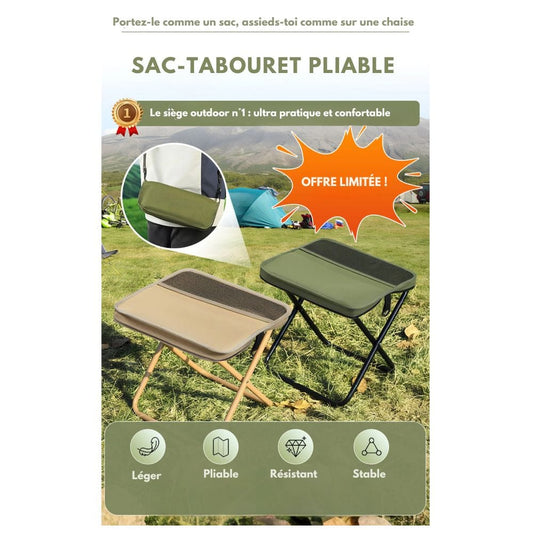 Skorter | 2-in-1 Chair Bag – Ultralight Foldable Backpack with Built-In Seat