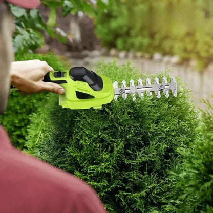 Skorter | Cordless Garden Trimmer | Dual Blades, Lightweight & Ideal for Lawn Edging and Hedge Trimming