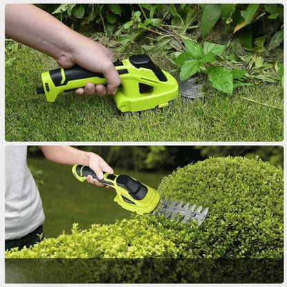 Skorter | Cordless Garden Trimmer | Dual Blades, Lightweight & Ideal for Lawn Edging and Hedge Trimming
