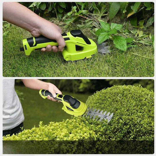 Skorter | Cordless Garden Trimmer | Dual Blades, Lightweight & Ideal for Lawn Edging and Hedge Trimming