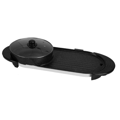 Skorter | 2-in-1 Electric Hot Pot with Grill Cooker 2200W