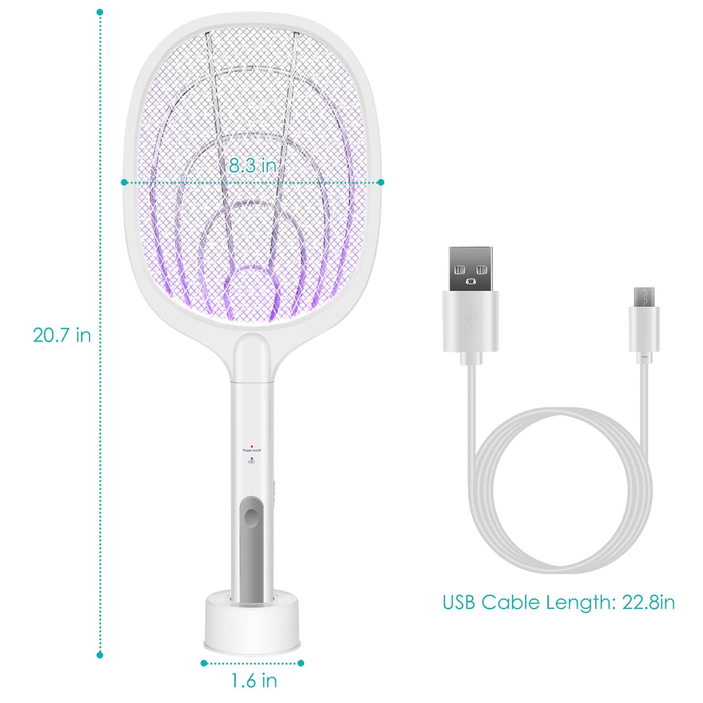 Skorter | 2-in-1 Electric Rechargeable Insect Killer