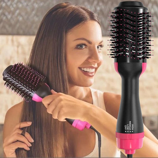 Skorter | 2-in-1 Hair Dryer Volumizer Hot Hair Brush Curl Comb