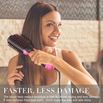 Skorter | 2-in-1 Hair Dryer Volumizer Hot Hair Brush Curl Comb