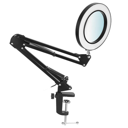 Skorter | 2-in-1 LED Magnifying Lamp with 8x Magnifying Glass