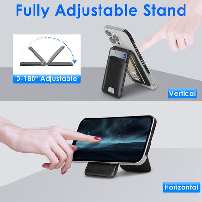Skorter | 2-in-1 Magnetic Cardholder Phone Stand