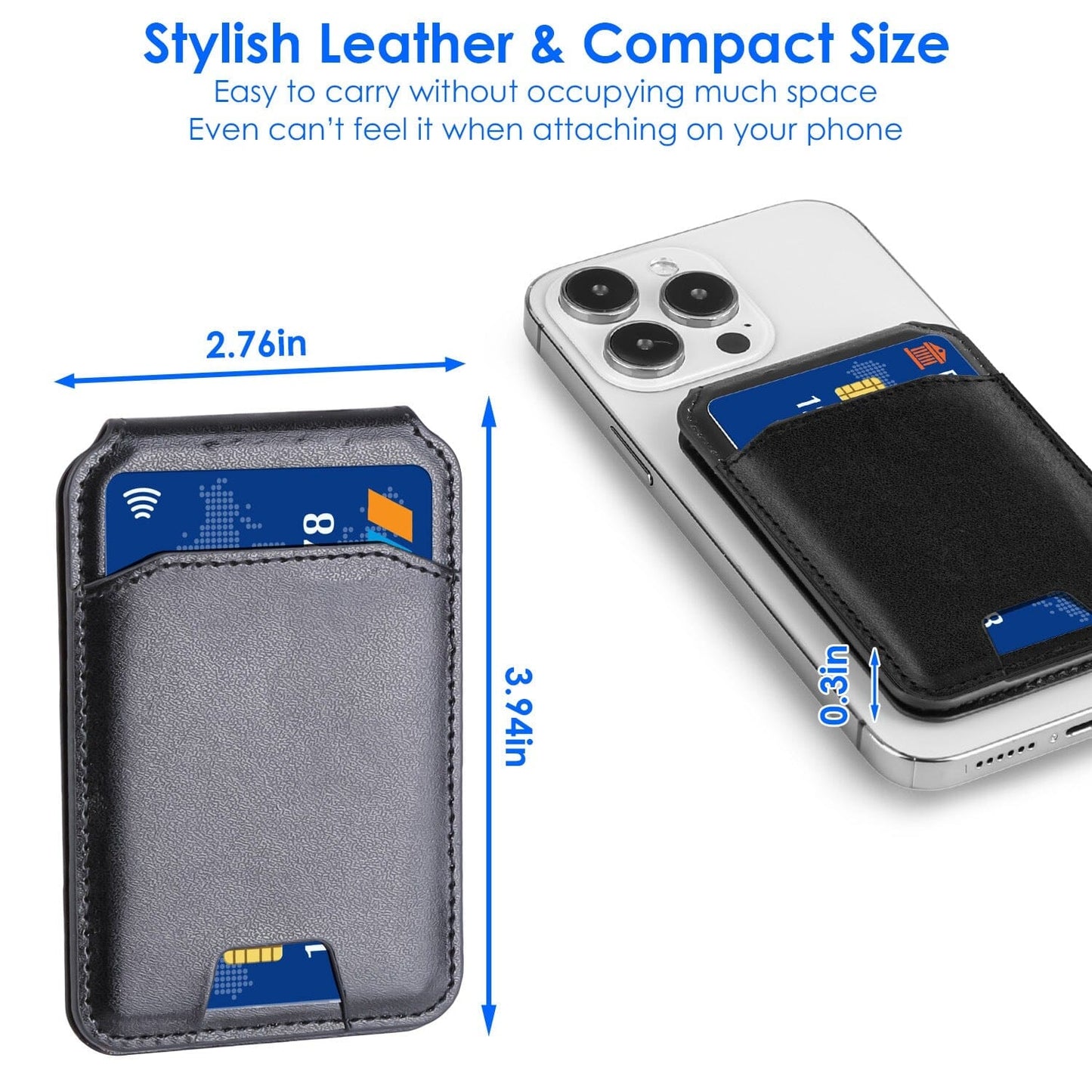 Skorter | 2-in-1 Magnetic Cardholder Phone Stand