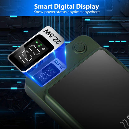 Skorter | 2-in-1 Magnetic Wireless Power Bank 10000mAh PD20W Fast Charger Mag Safe