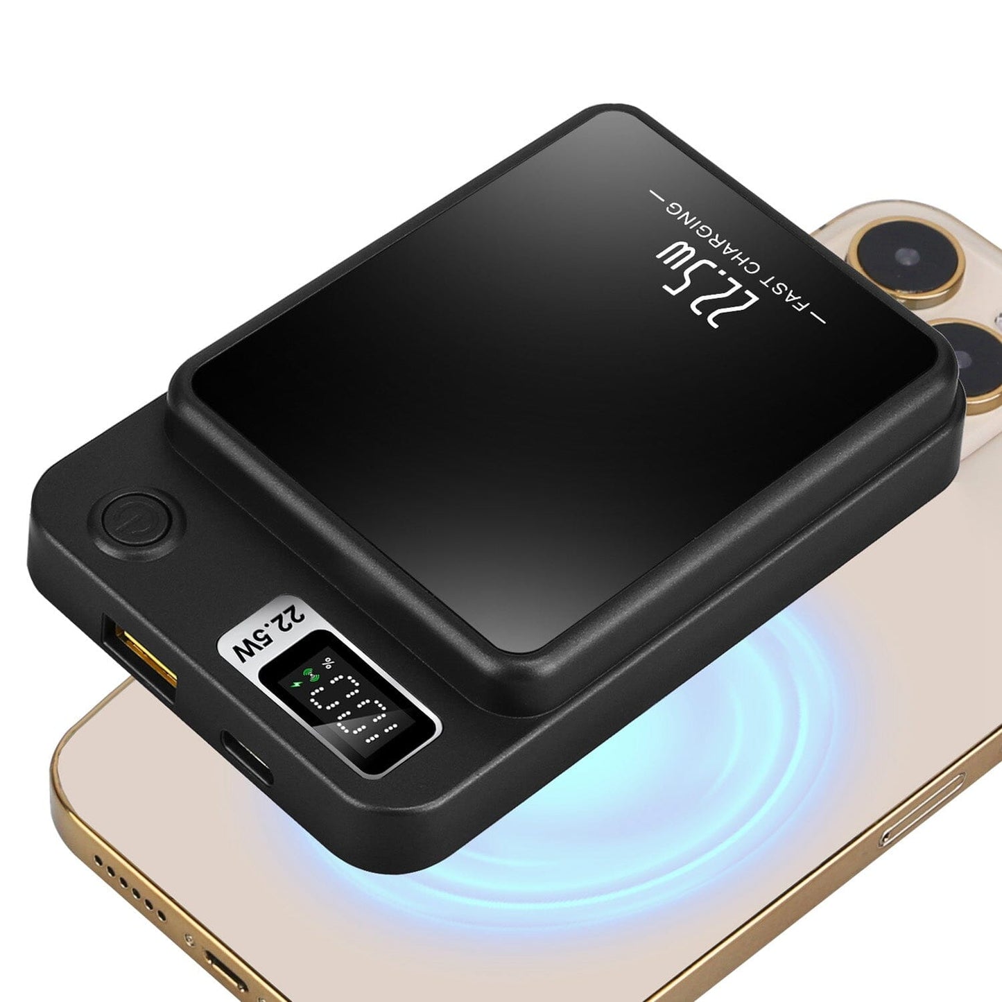 Skorter | 2-in-1 Magnetic Wireless Power Bank 10000mAh PD20W Fast Charger Mag Safe
