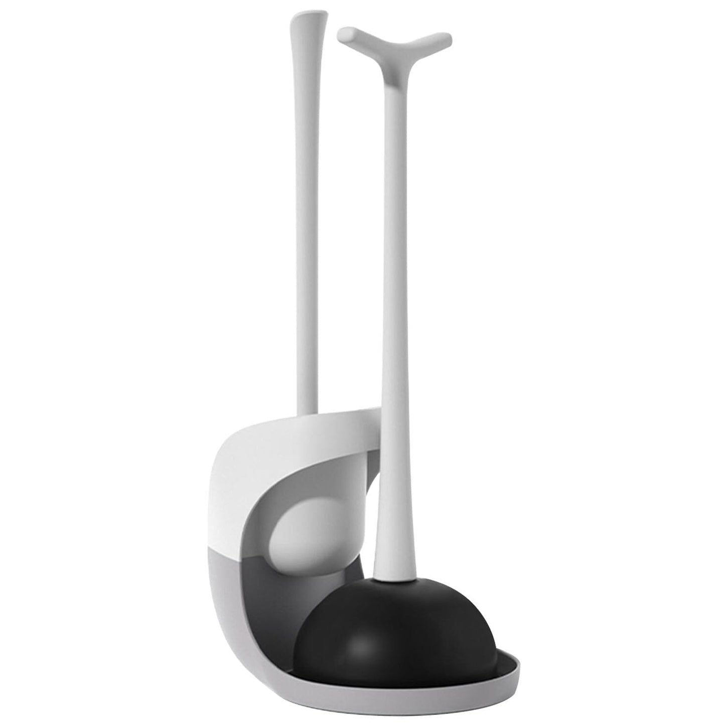 Skorter | 2-in-1 Toilet Plunger and Brush Combination Set with Ventilated Holder