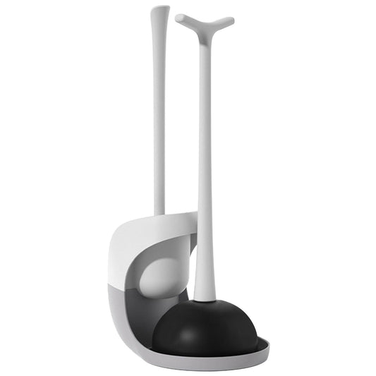 Skorter | 2-in-1 Toilet Brush and Holder Set with Ventilated Holder
