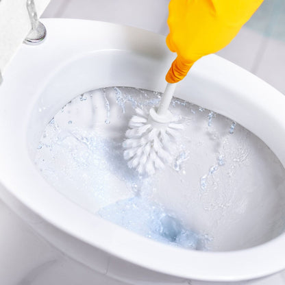 Skorter | 2-in-1 Toilet Brush and Holder Set with Ventilated Holder