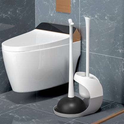 Skorter | 2-in-1 Toilet Brush and Holder Set with Ventilated Holder