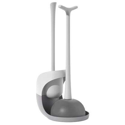 Skorter | 2-in-1 Toilet Brush and Holder Set with Ventilated Holder