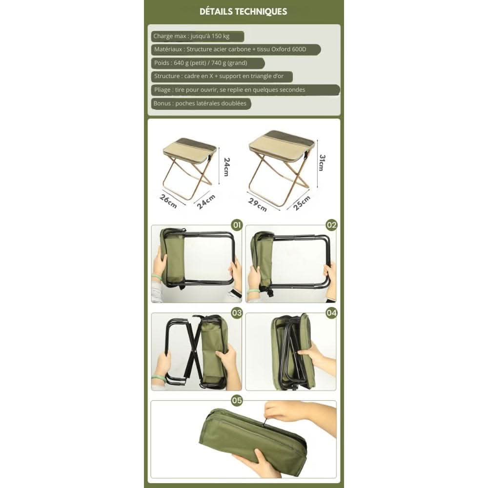 Skorter | Foldable Outdoor Backpack with Integrated Seat & Waterproof Area