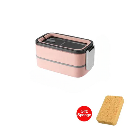 Skorter | 2-Layer Stainless Steel Bento Lunchbox - MealMate