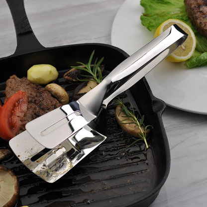 Skorter | FlipGrip – Versatile stainless steel spatula